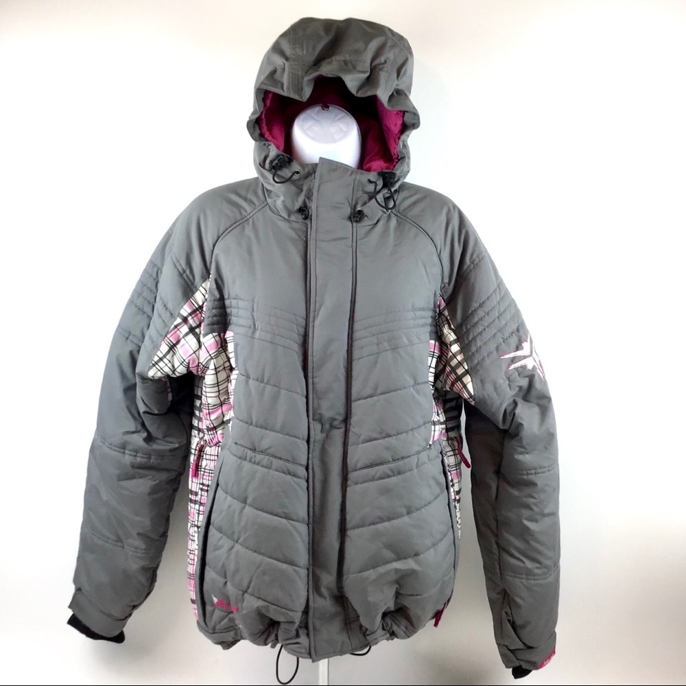 Alycium Y2K Snowboard Puffer Coat LG